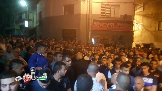  ام الفحم: المئات في تشييع جثمان المرحوم محمد رأفت سعادة ضحية حادثة إطلاق النار